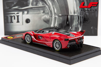 modellino ferrari fxx-k bbr 1:43 BBRC164 vista posteriore