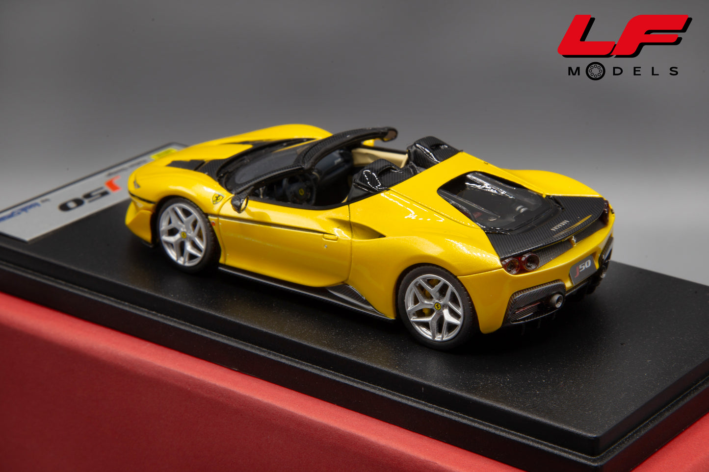 modellino ferrari j50 looksmart 1:43 posteriore
