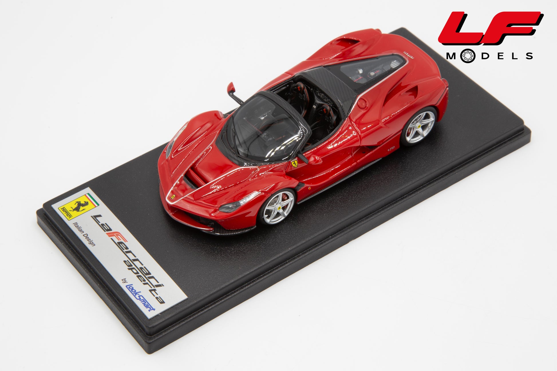 modellino ferrari laferrari aperta looksmart 1:43 LS462B vista frontale