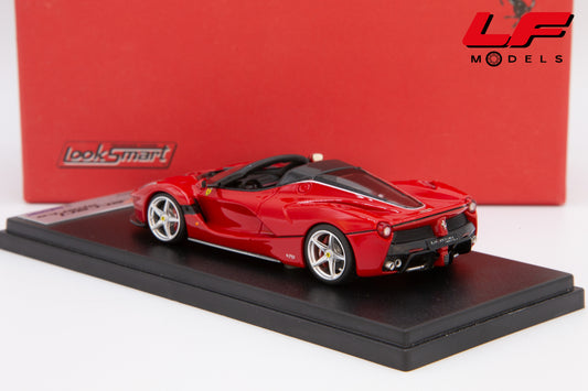 modellino ferrari laferrari aperta looksmart 1:43 LS462B vista posteriore