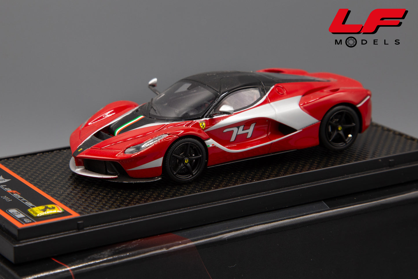 modellino ferrari laferrari bbr 1:43 frontale
