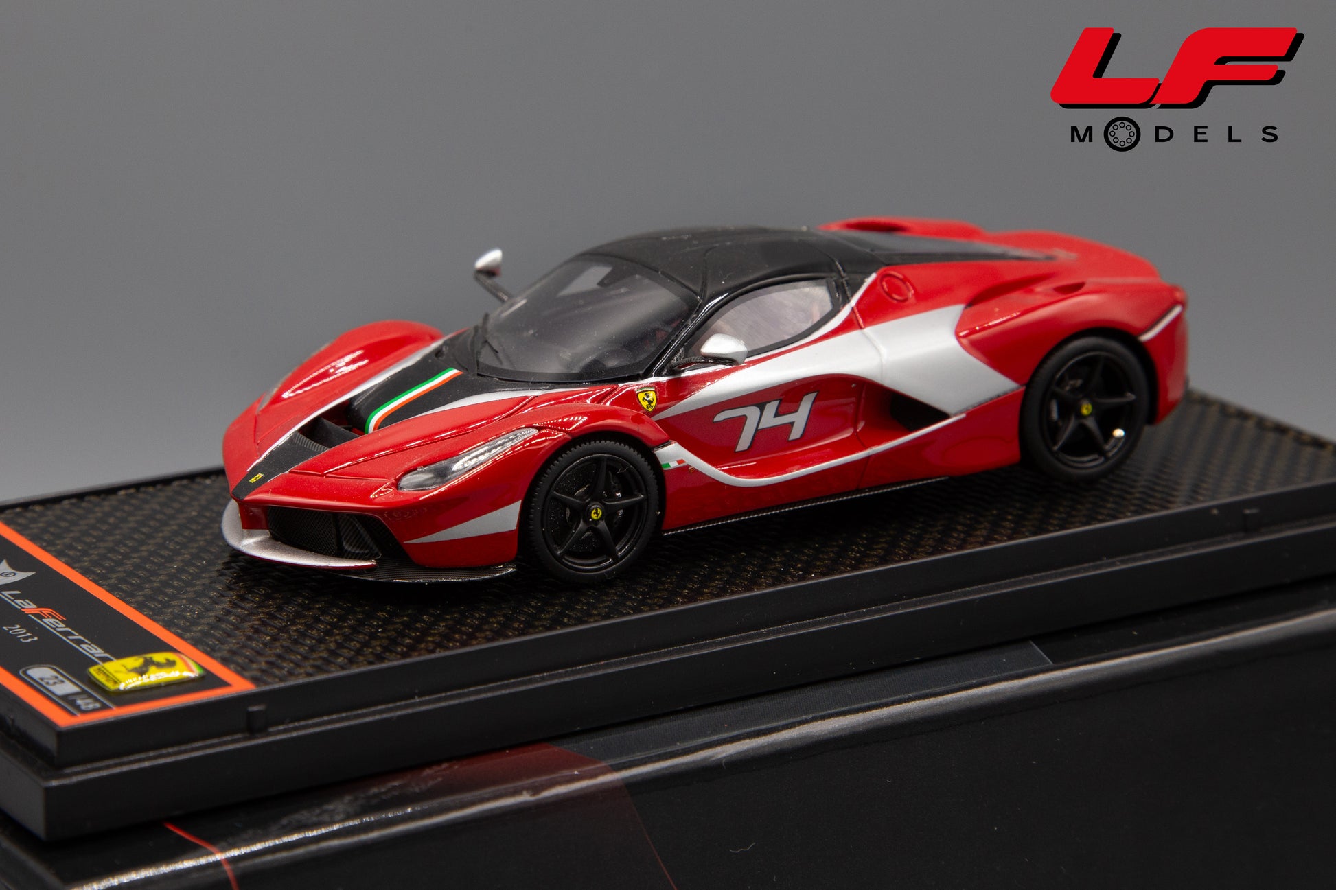modellino ferrari laferrari bbr 1:43 frontale