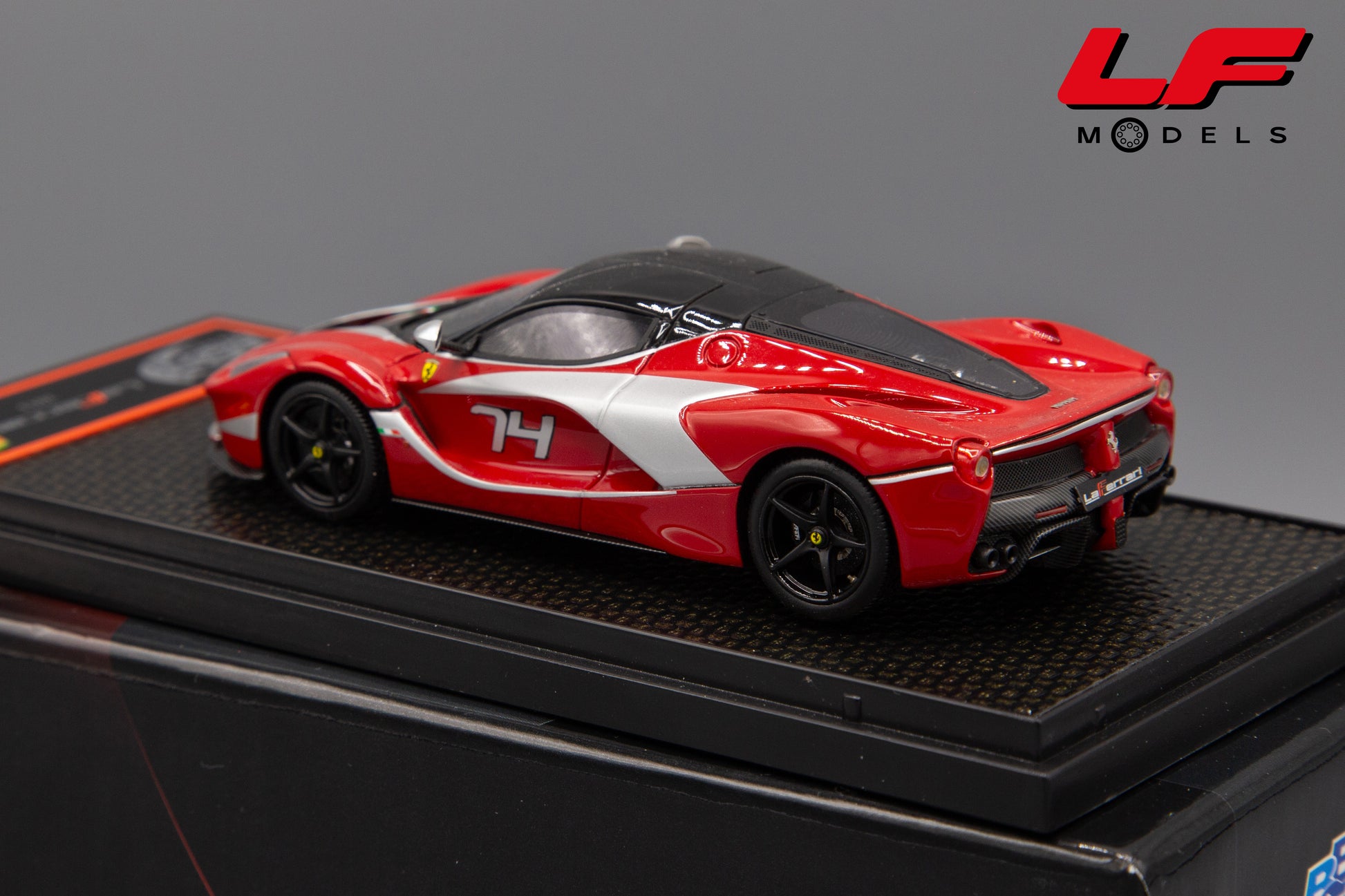 modellino ferrari laferrari bbr 1:43 posteriore