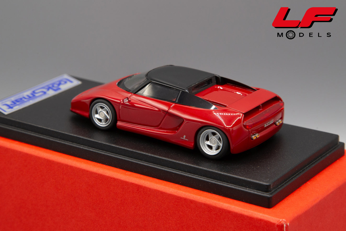 modellino ferrai mythos looksmart 1:43 posteriore