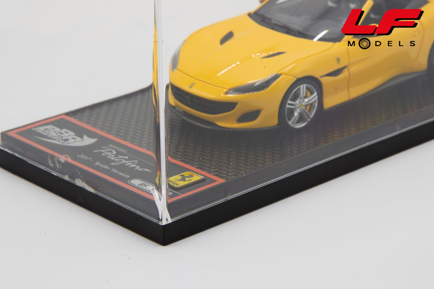 modellino ferrari portofino bbr 1:43 teca
