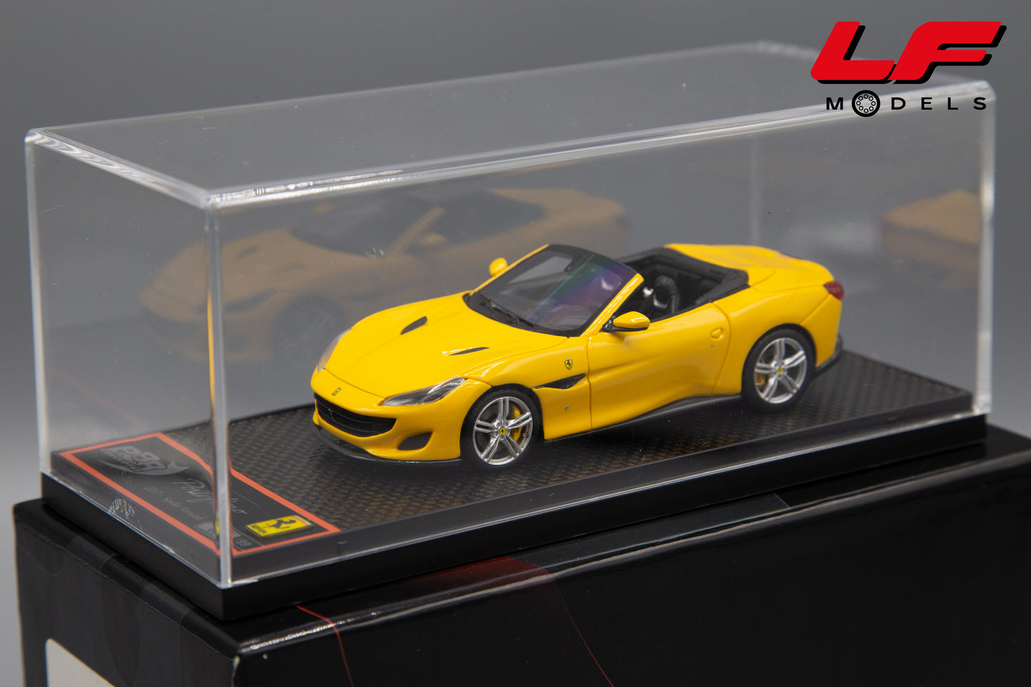 modellino ferrari portofino bbr 1:43 teca