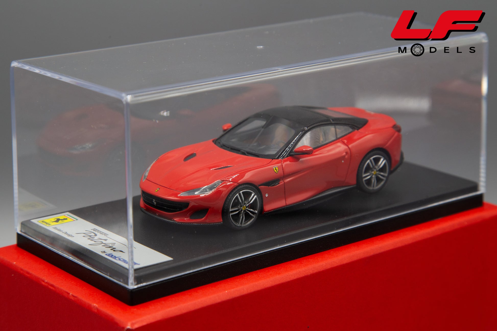 modellino ferrari portofino looksmart 1:43 teca