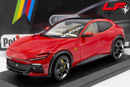 modellino ferrari purosangue polistil 1:18 frontale