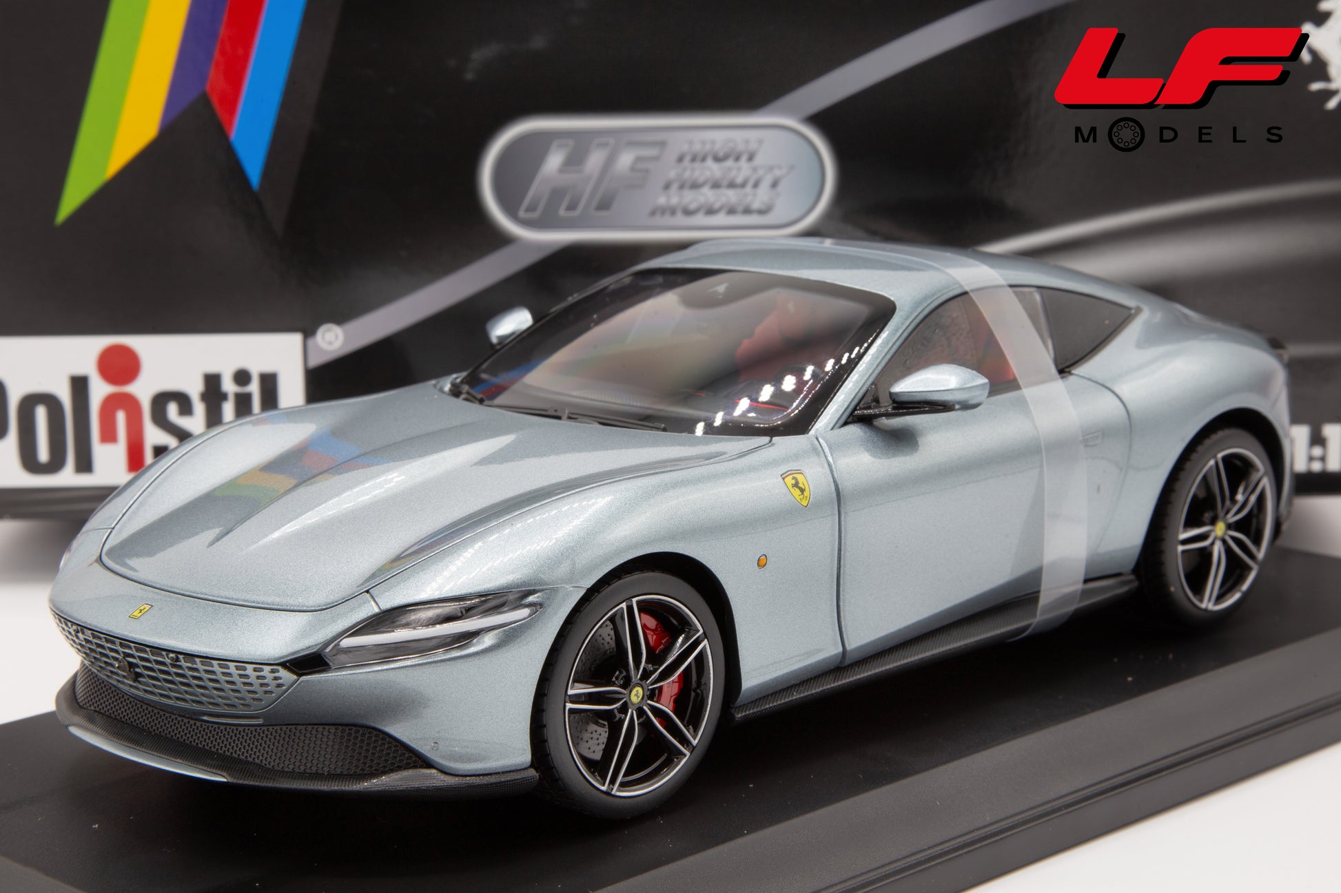 modellino ferrari roma polistil 1:18 frontale