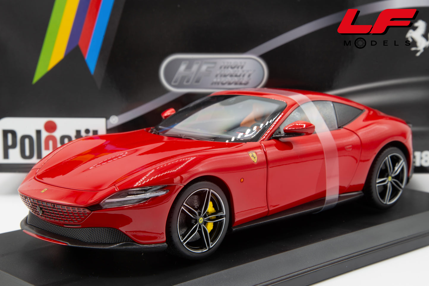 POLISTIL FERRARI ROMA 2019 ROSSO CORSA 1:18