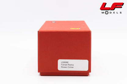 modellino ferrari roma rosso corsa looksmart 1:43 LS508E vista scatola