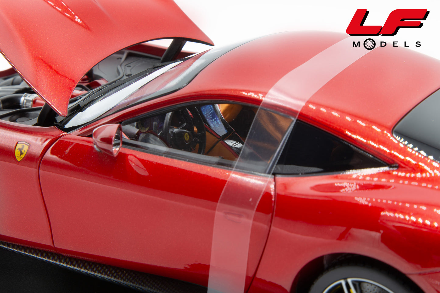 modellino ferrari roma polistil 1:18 interni