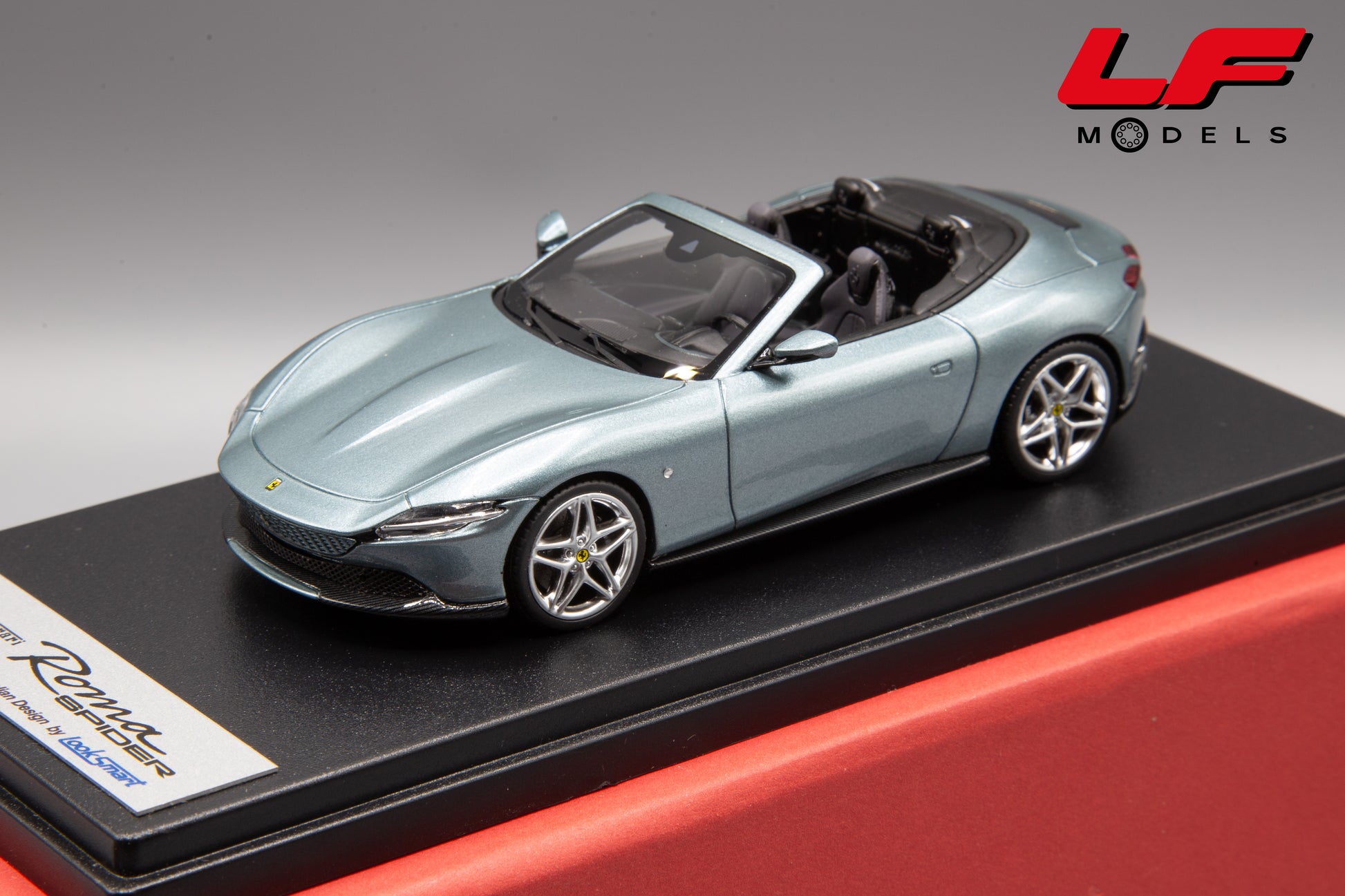 modellino ferrari roma spider looksmart 1:43 frontale