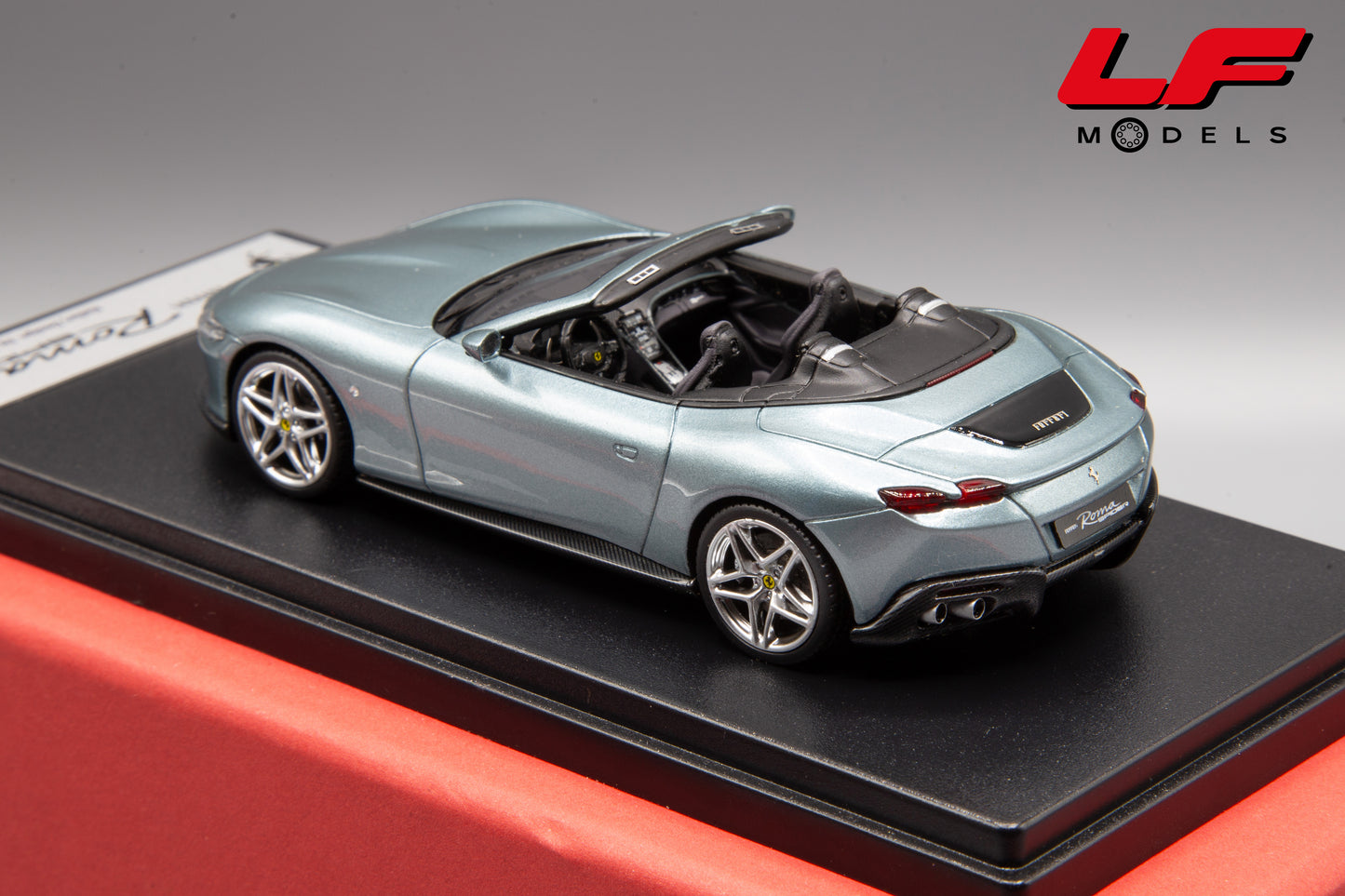 modellino ferrari roma spider looksmart 1:43 posteriore