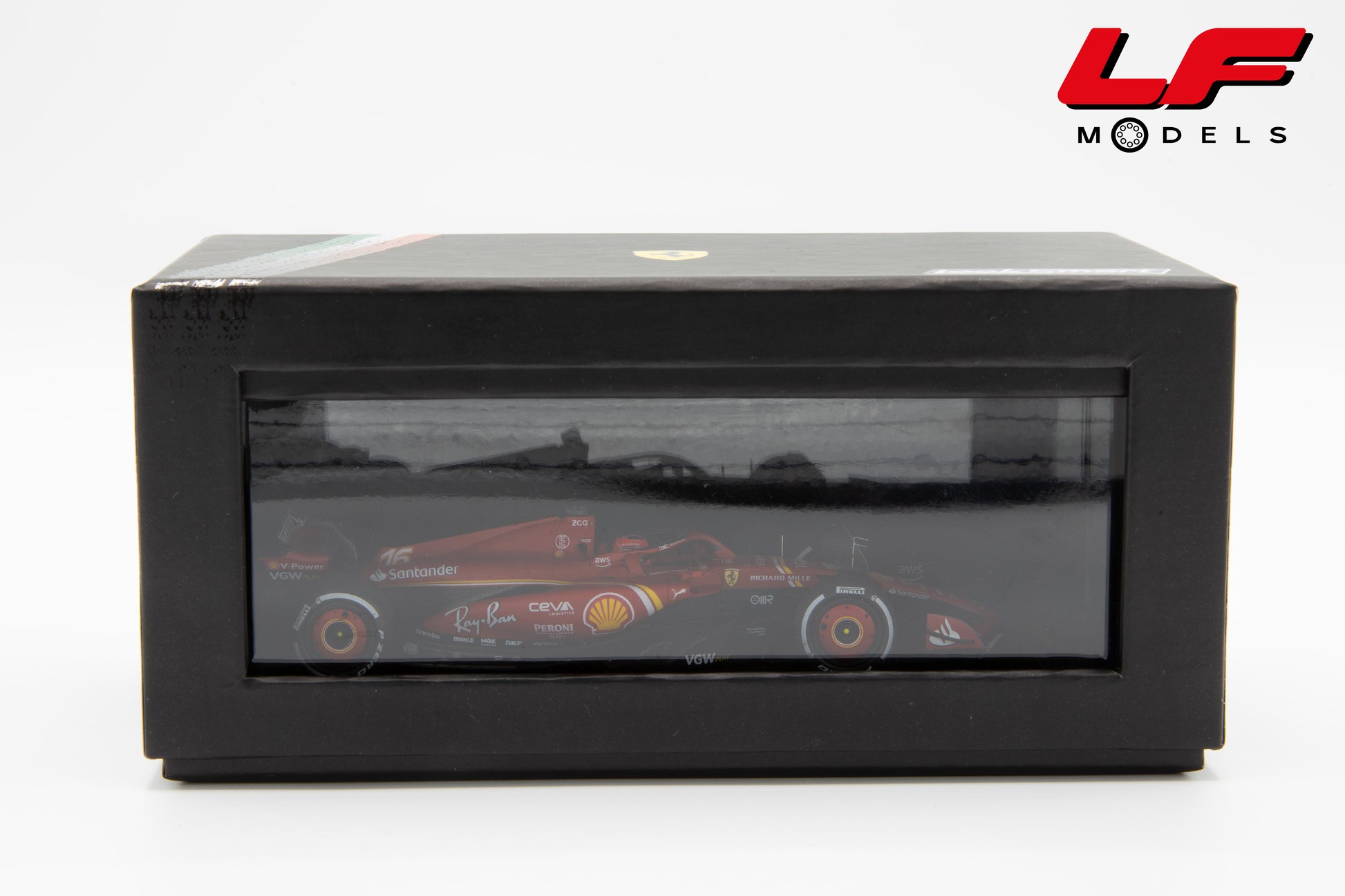 modellino ferrari sf-24 looksmart 1:43 scatola