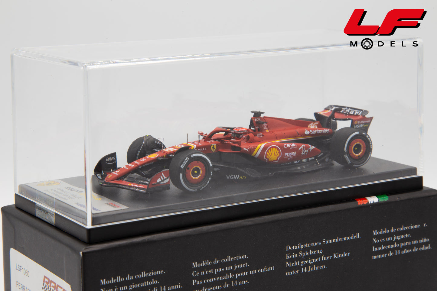 modellino ferrari sf-24 looksmart 1:43 teca