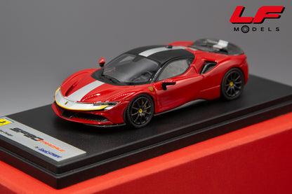 modellino ferrari sf90 looksmart 143 frontale