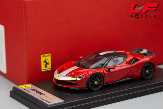 modellino ferrari sf90 looksmart 143 frontale