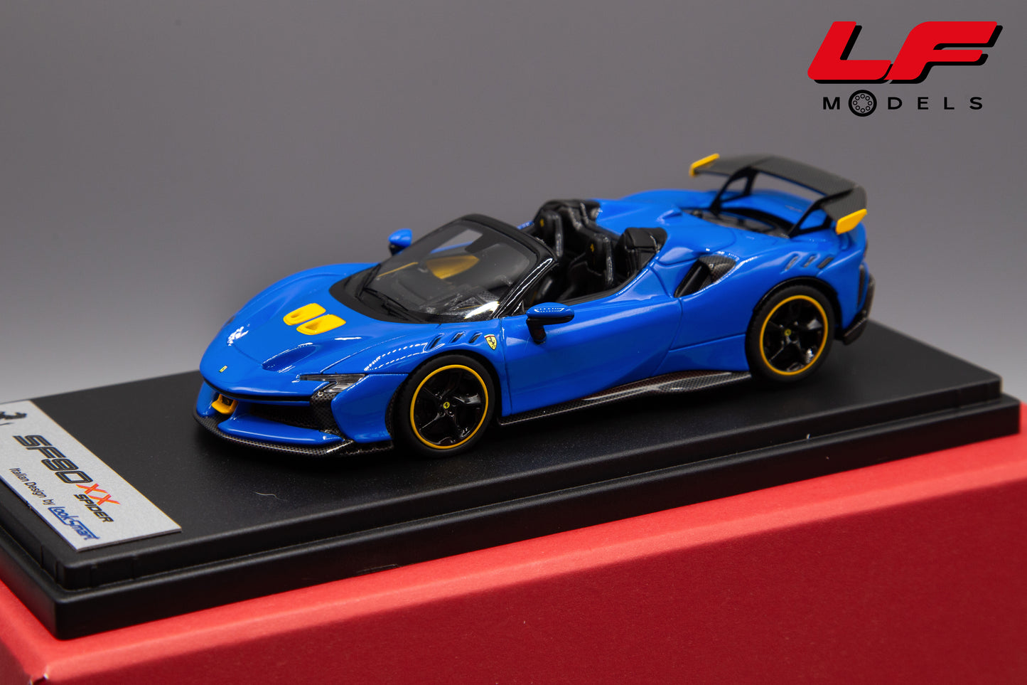 modellino ferrari s90 xx looksmart 1:43 frontale