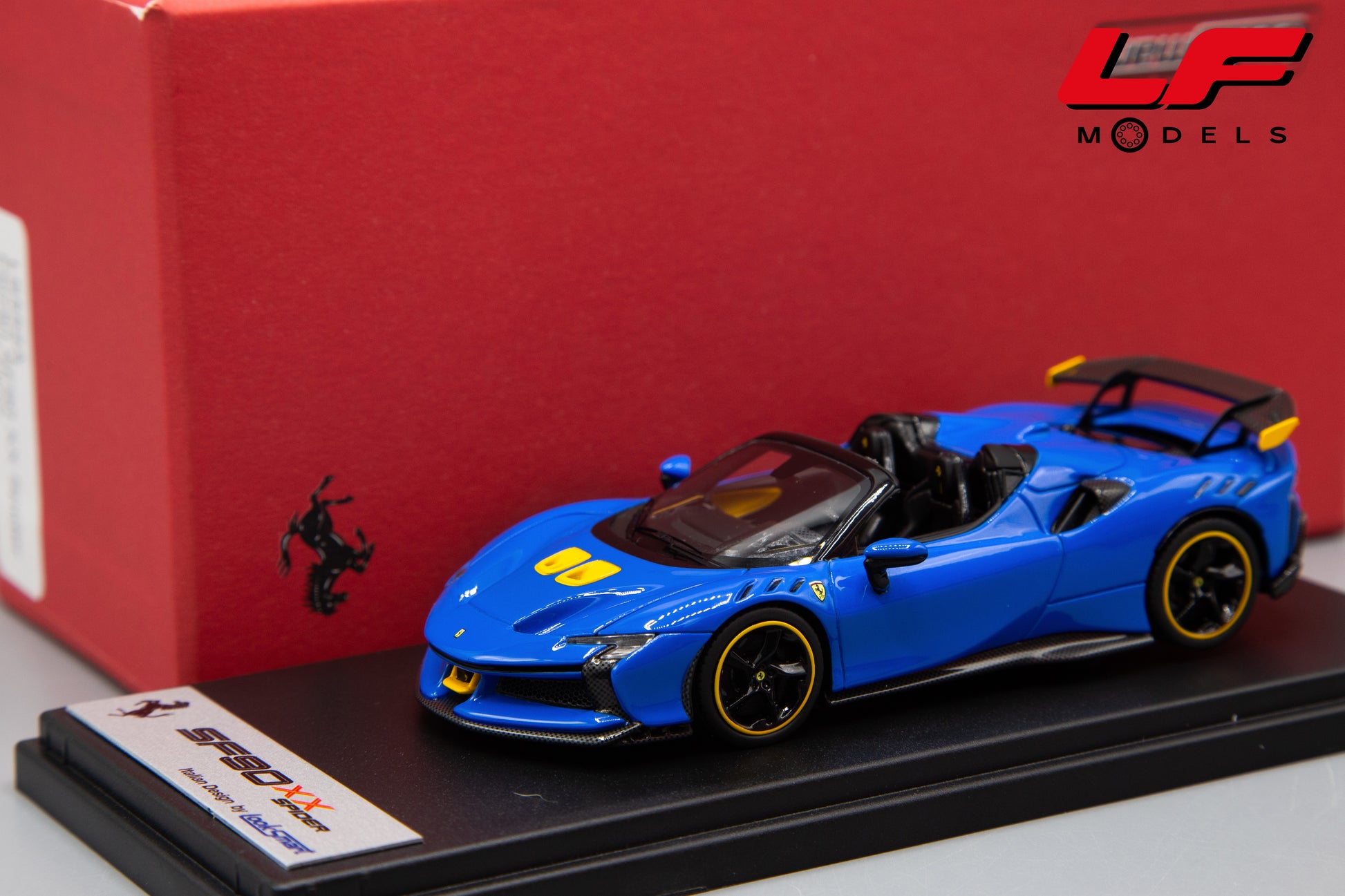 modellino ferrari s90 xx looksmart 1:43 frontale