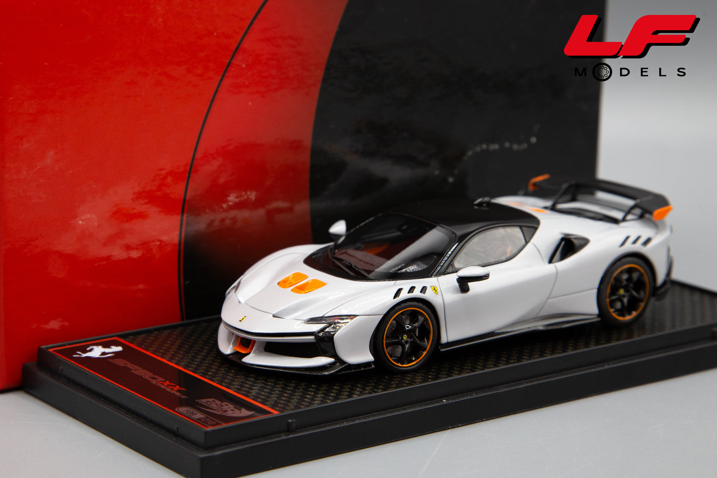 modellino ferrari sf90xx bbr 1:43 frontale