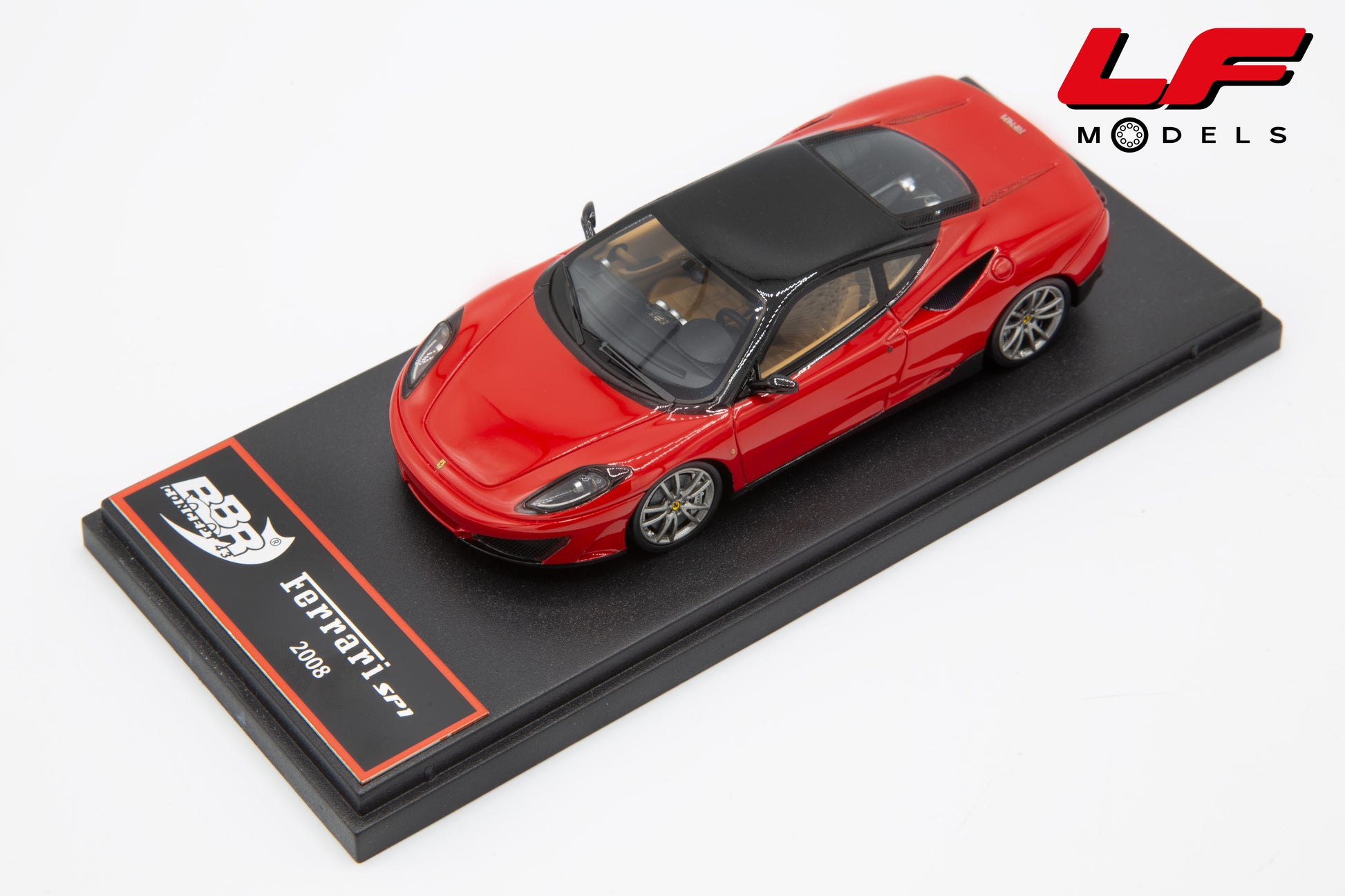 modellino ferrari sp1 bbr 1:43 BBRC06B vista frontale