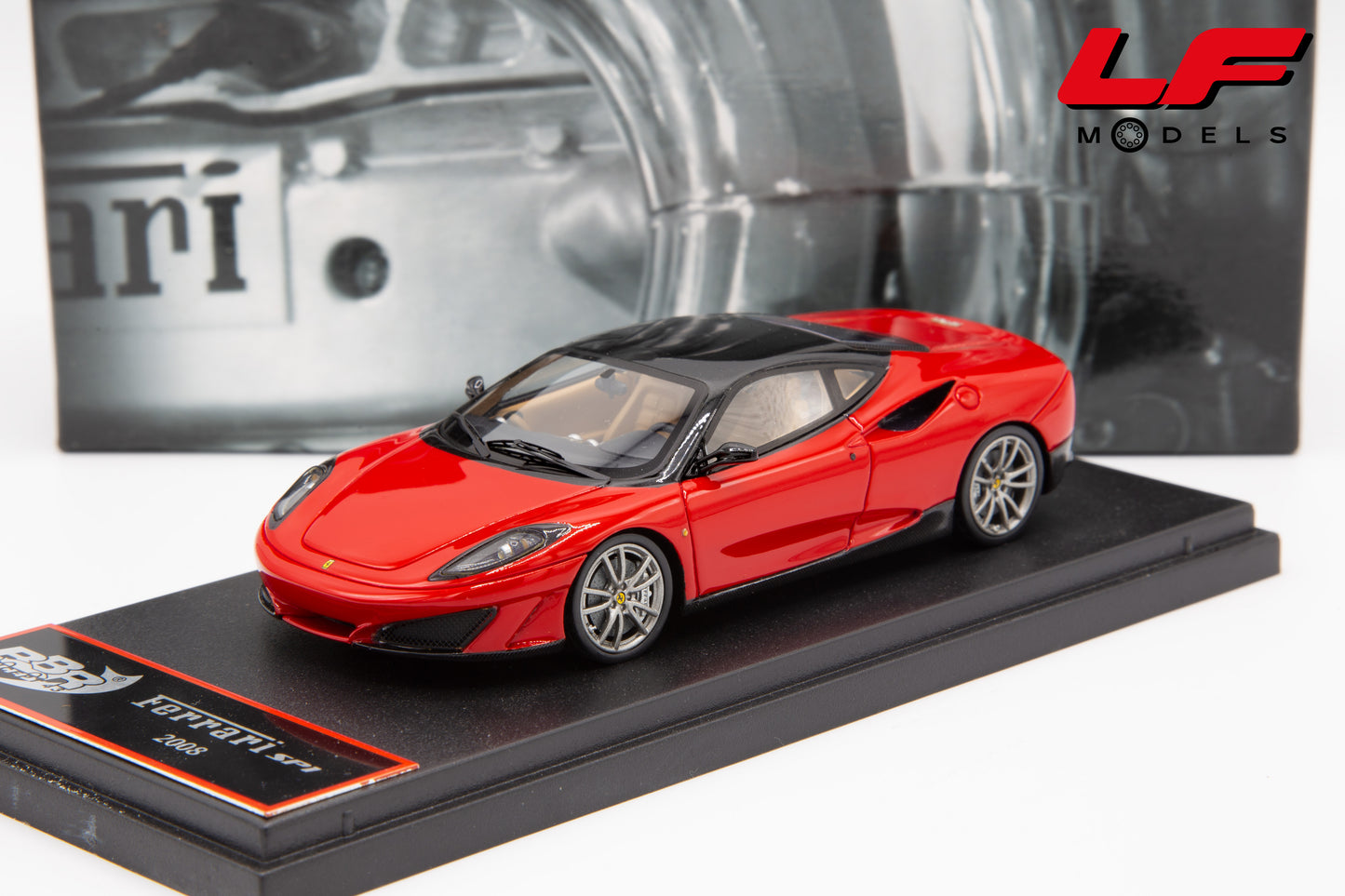 modellino ferrari sp1 bbr 1:43 BBRC06B vista frontale