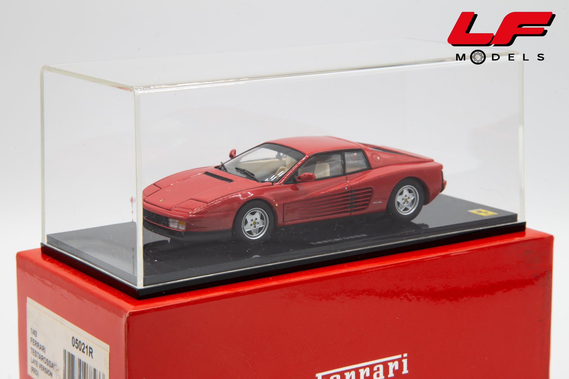 modellino ferrari testarossa kyosho 1:43 teca