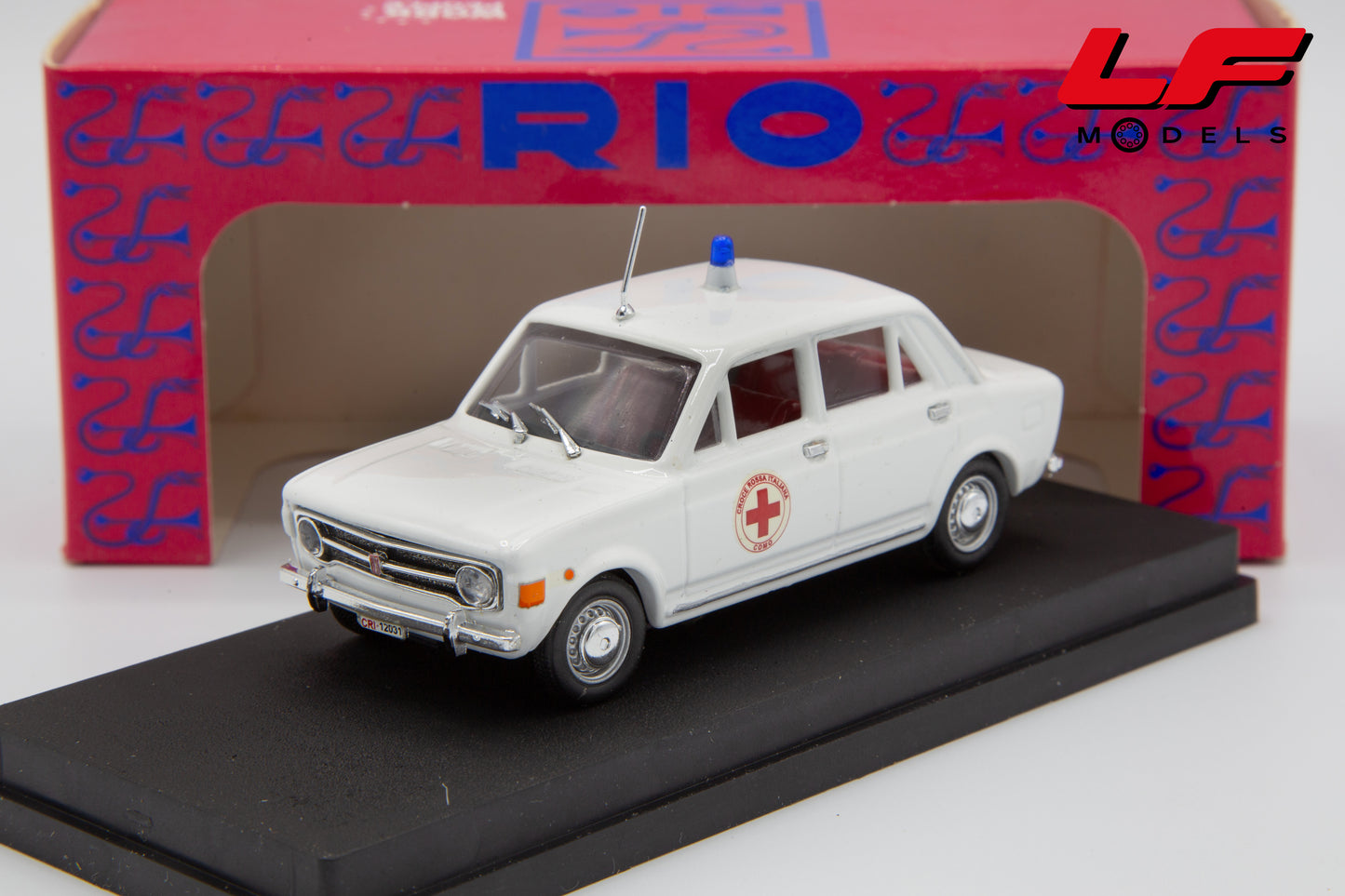 modellino fiat 128 rio 1:43 frontale