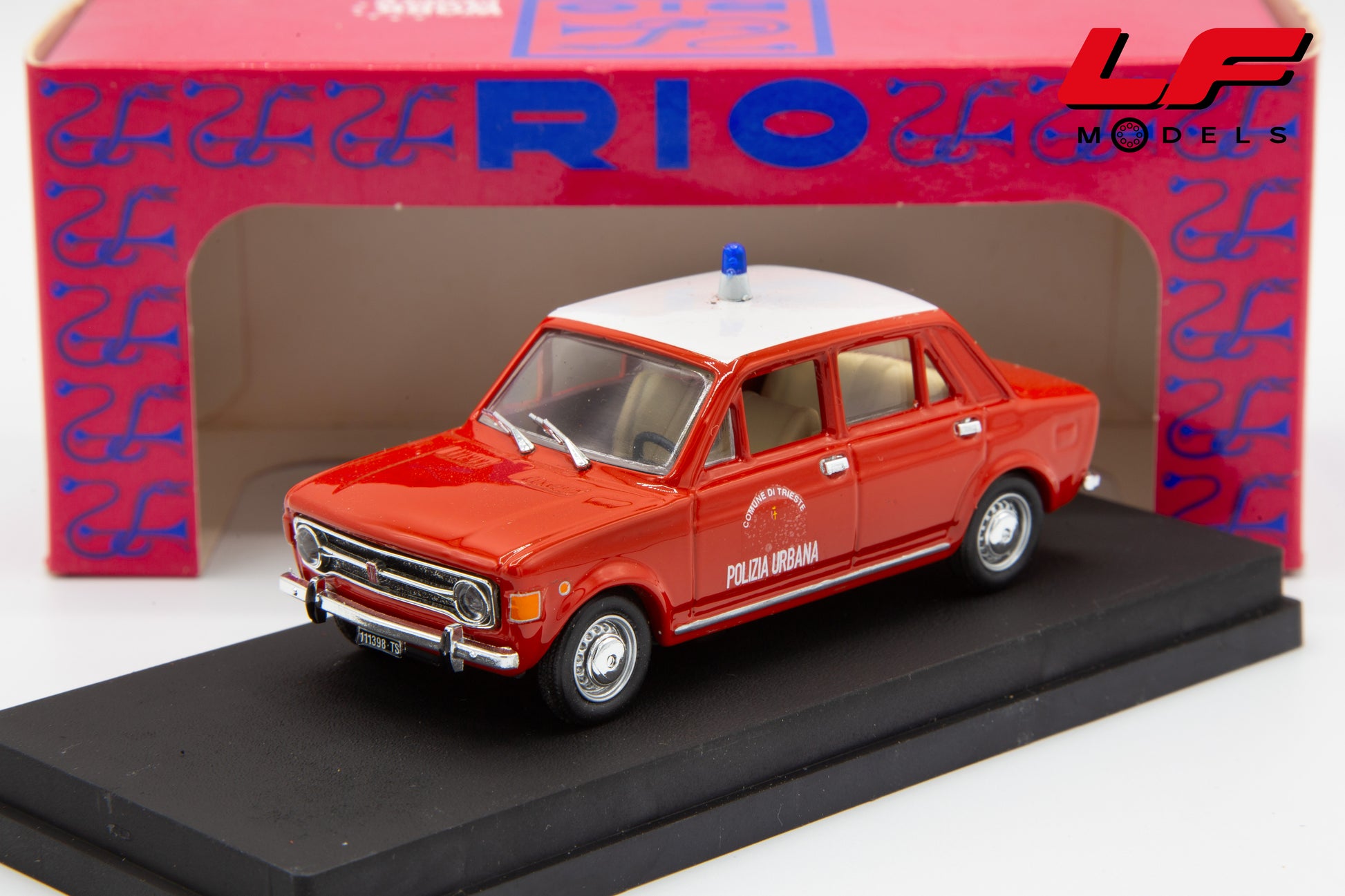 modellino fiat 128 rio 1:43 frontale