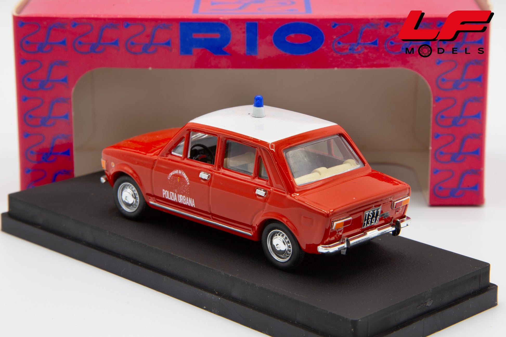 modellino fiat 128 rio 1:43 posteriore
