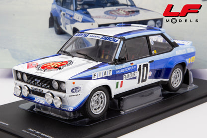 modellino fiat 131 abarth rally werk83 1:18 frontale
