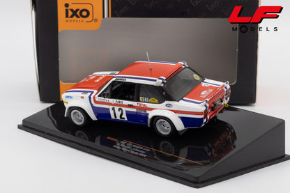 modellino fiat 131 abarth rally montecarlo ixo models 1:43 RAC052 vista posteriore