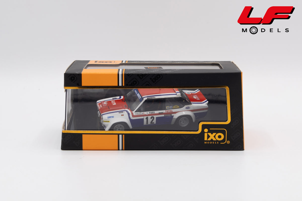 modellino fiat 131 abarth rally montecarlo ixo models 1:43 RAC052 vista scatola