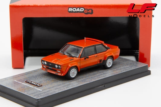 modellino fiat 131 abarth tarmac 1:64 frontale