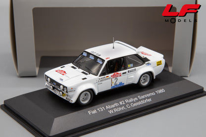modellino fiat 131 abarth rallye cmr 1:43