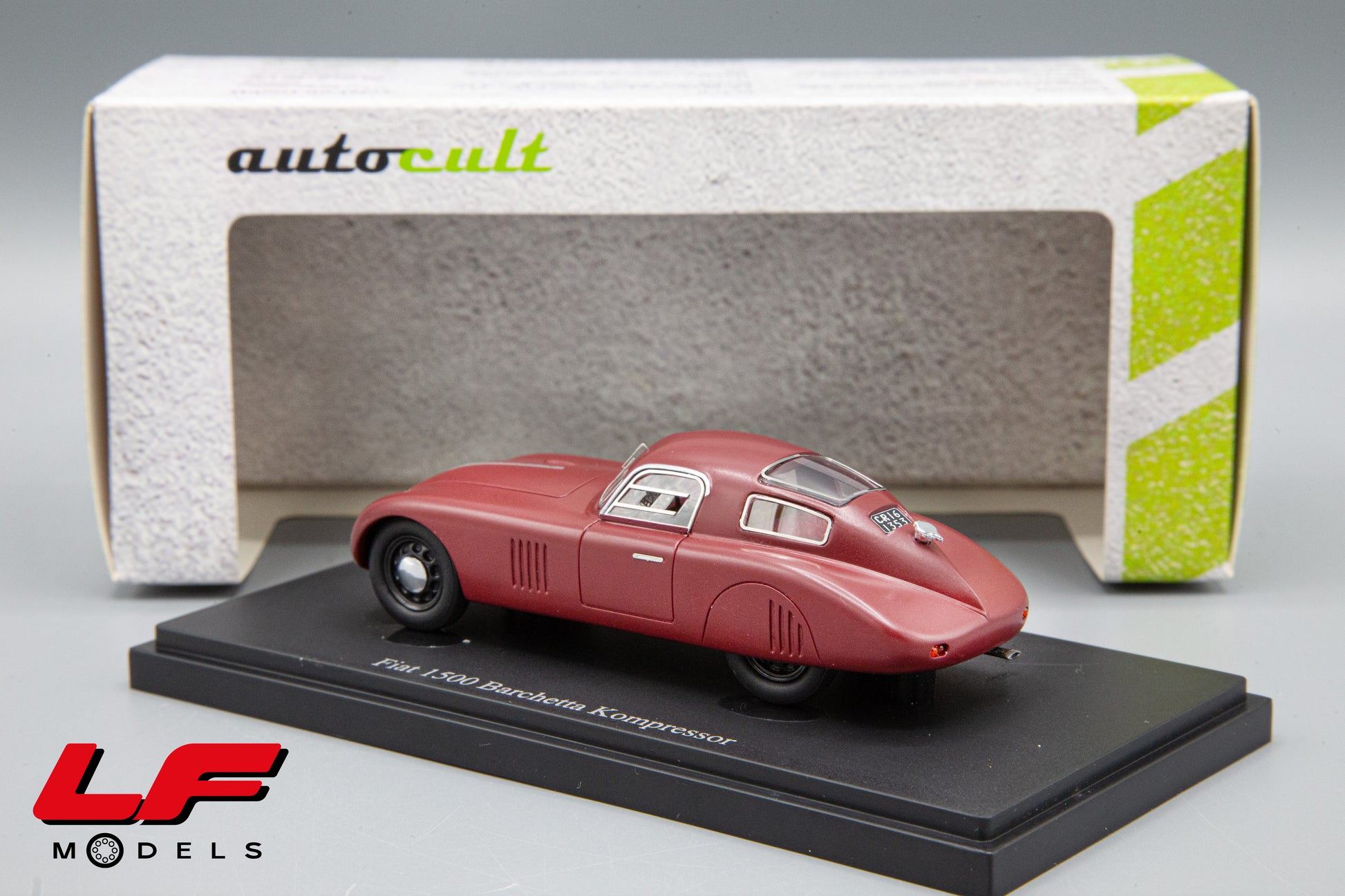 modellino fiat 1500 barchetta autocult 1:43 posteriore