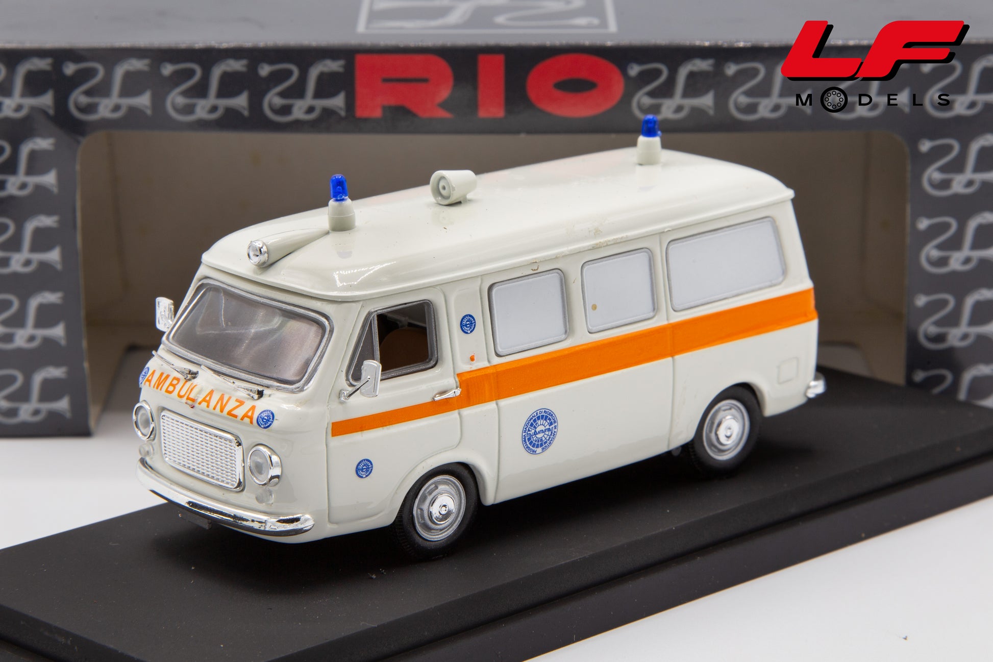 modellino fiat 238 rio 1:43
