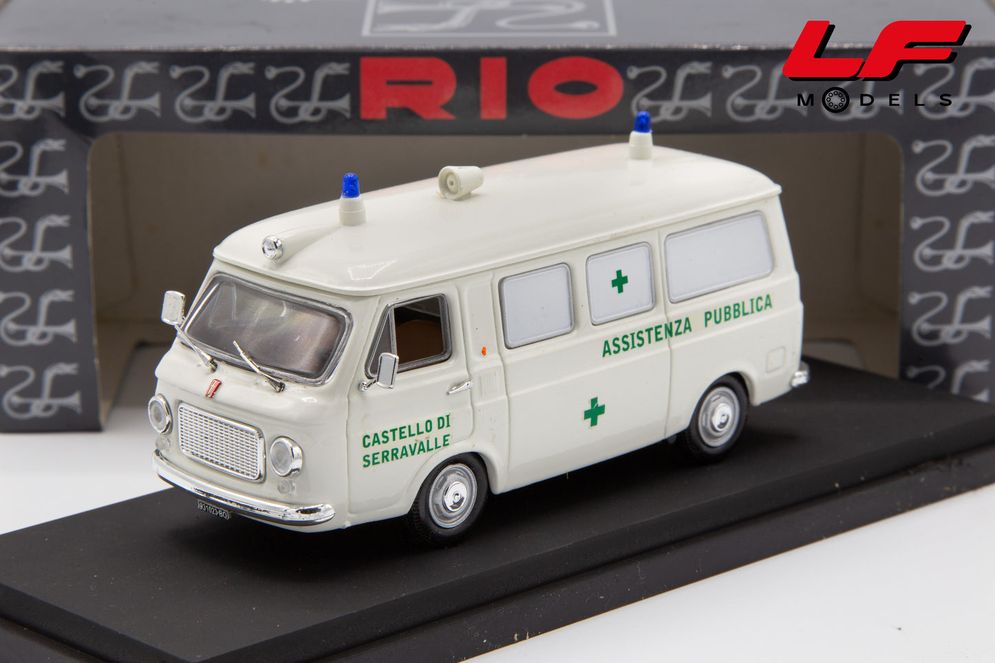 modellino fiat 238 rio 1:43