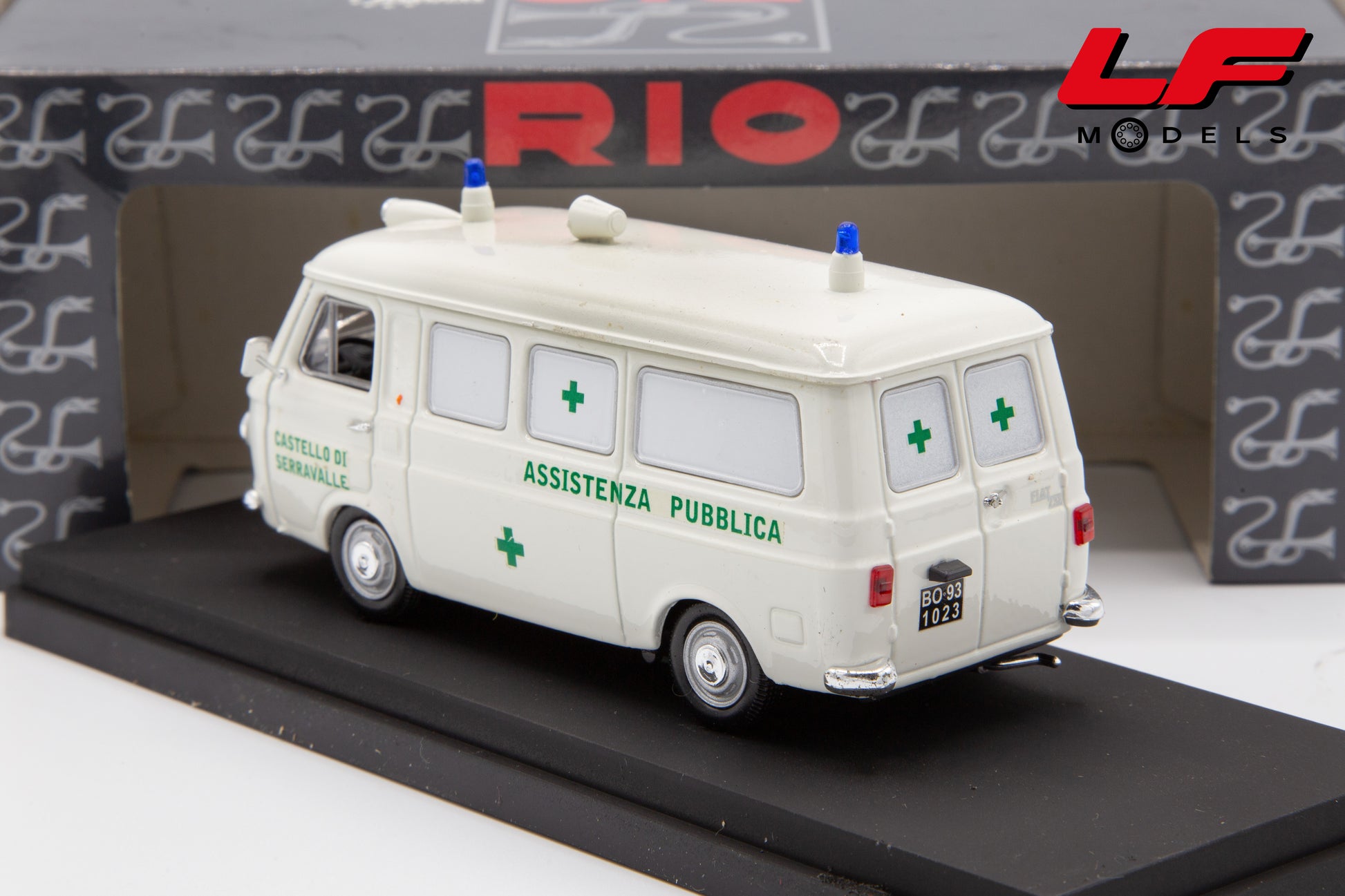 modellino fiat 238 rio 1:43