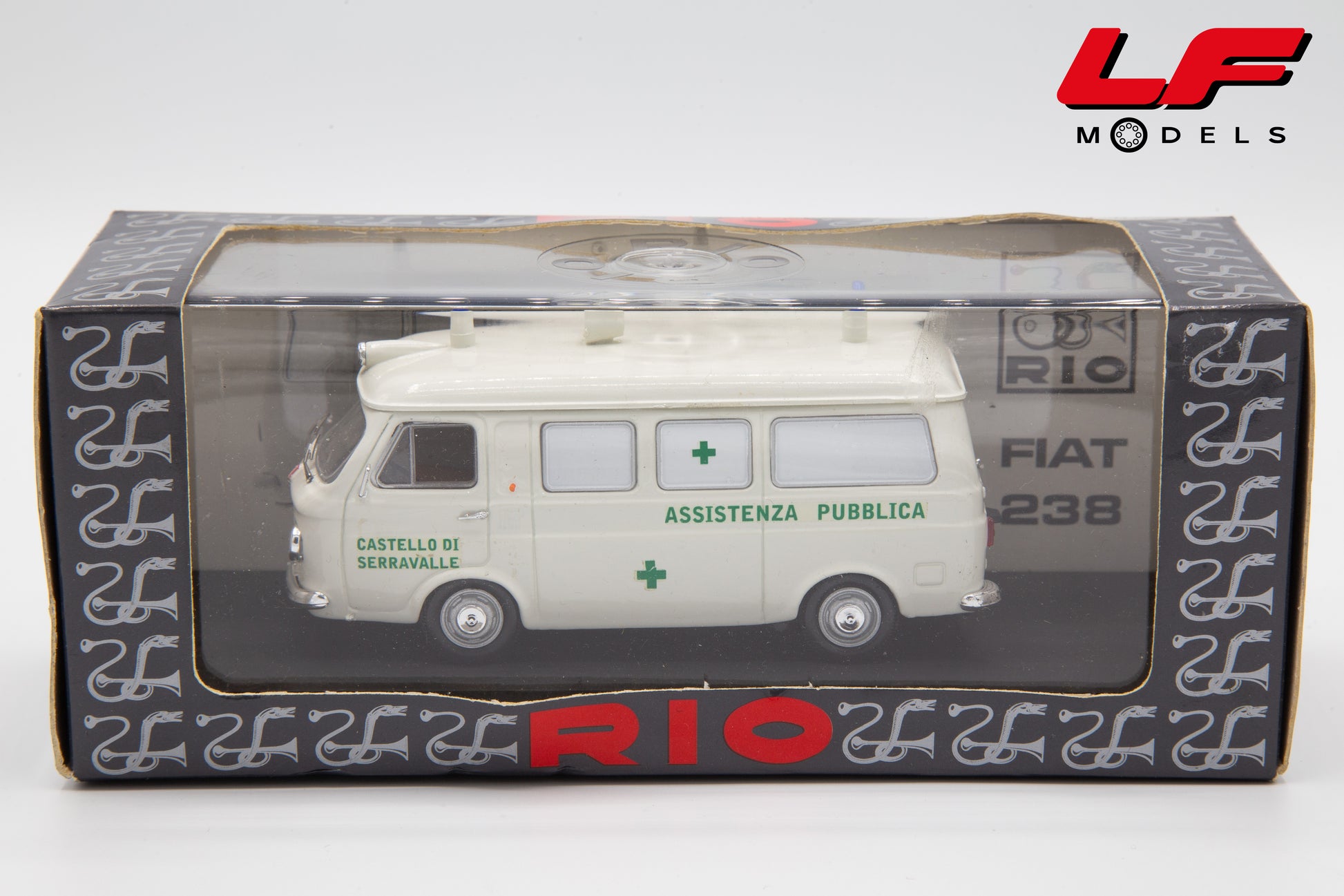 modellino fiat 238 rio 1:43