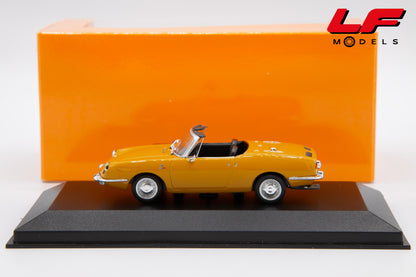 modellino fiat 850 sport spider maxichamps 1:43 940121230 vista laterale