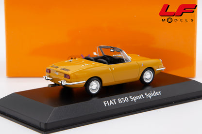 modellino fiat 850 sport spider maxichamps 1:43 940121230 vista posteriore