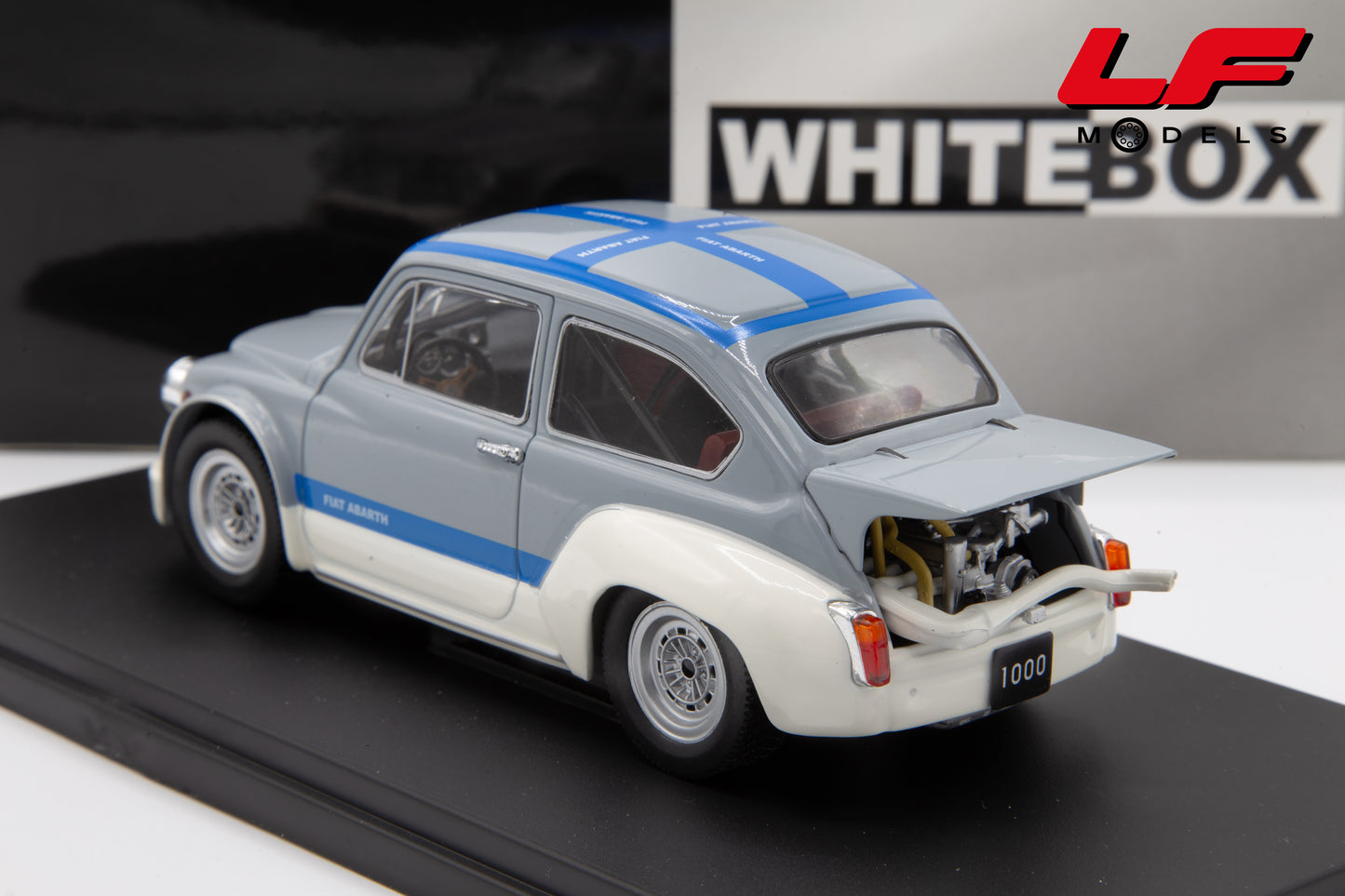 modellino fiat abarth 1000 tcr whitebox 1:24