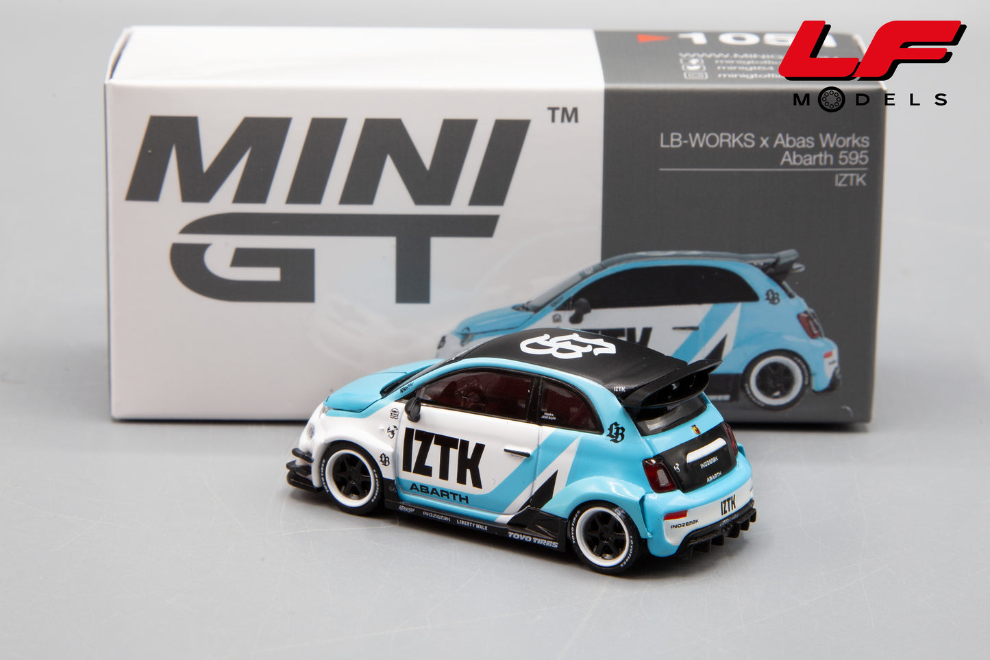 MINI GT LB-WORKS X ABAS WORKS ABARTH 595 1:64