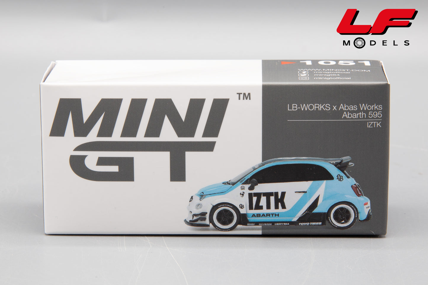 MINI GT LB-WORKS X ABAS WORKS ABARTH 595 1:64