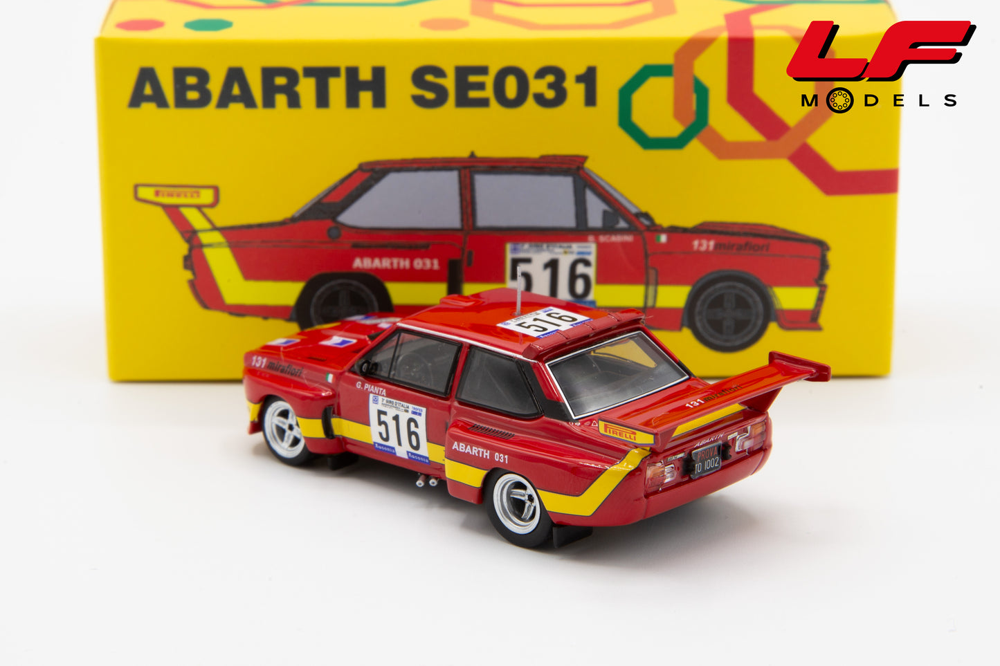 fiat abarth se 031 laudoracing 1:64