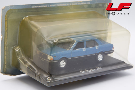 modellino fiat argenta edicola 1:43 frontale