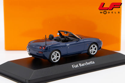 modellino fiat barchetta maxichamps 1:43 940121932 vista posteriore