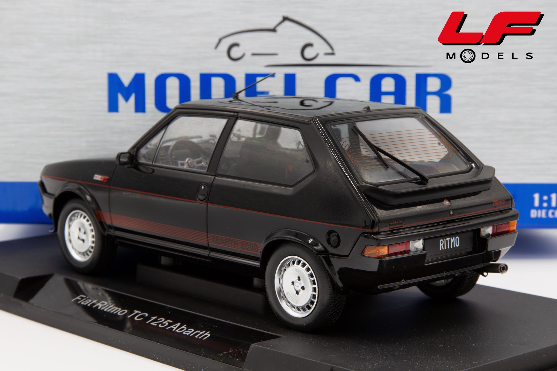 modellino fiat ritmo 125tc mcg 1:18 posteriore